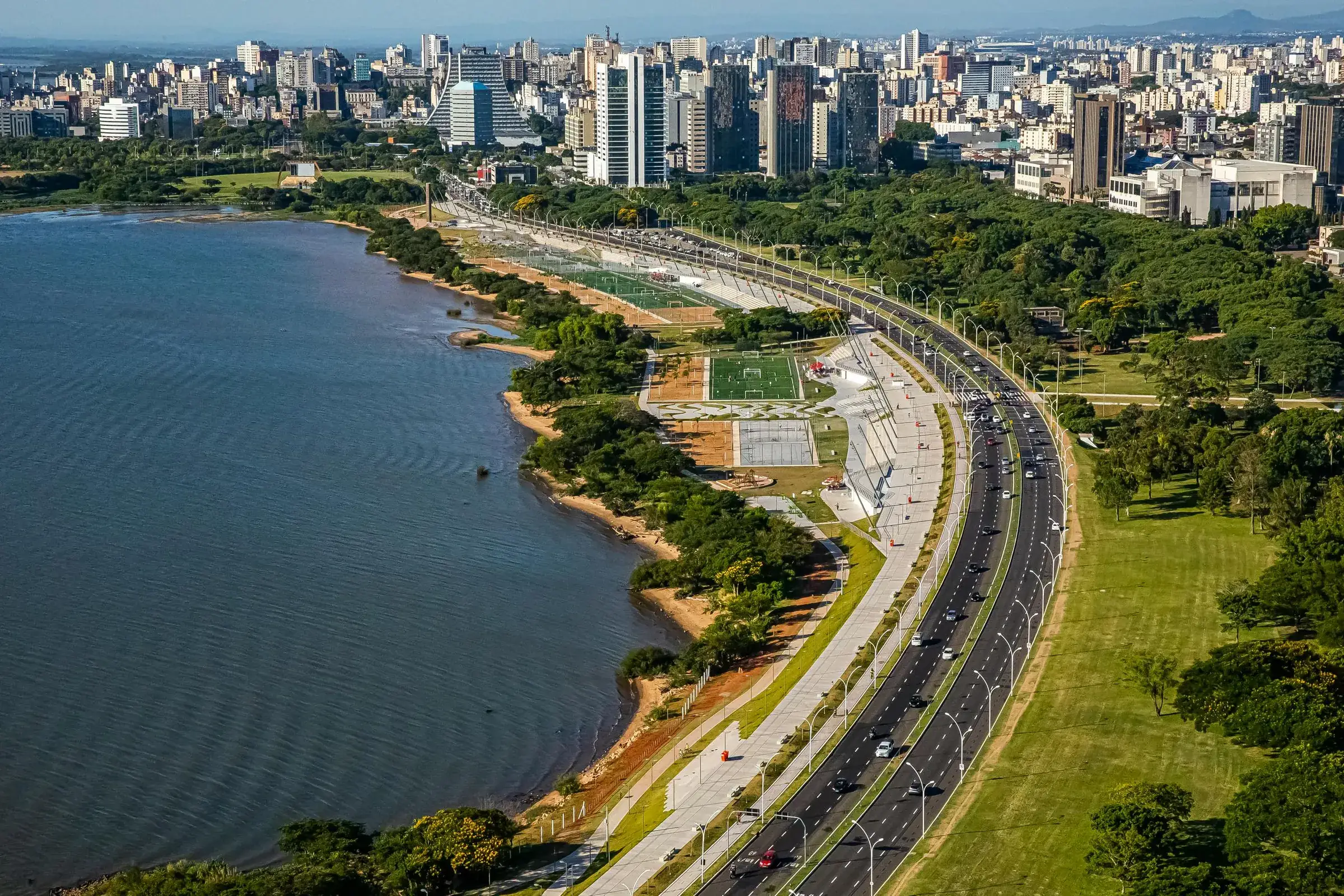 Porto Alegre vista do alto